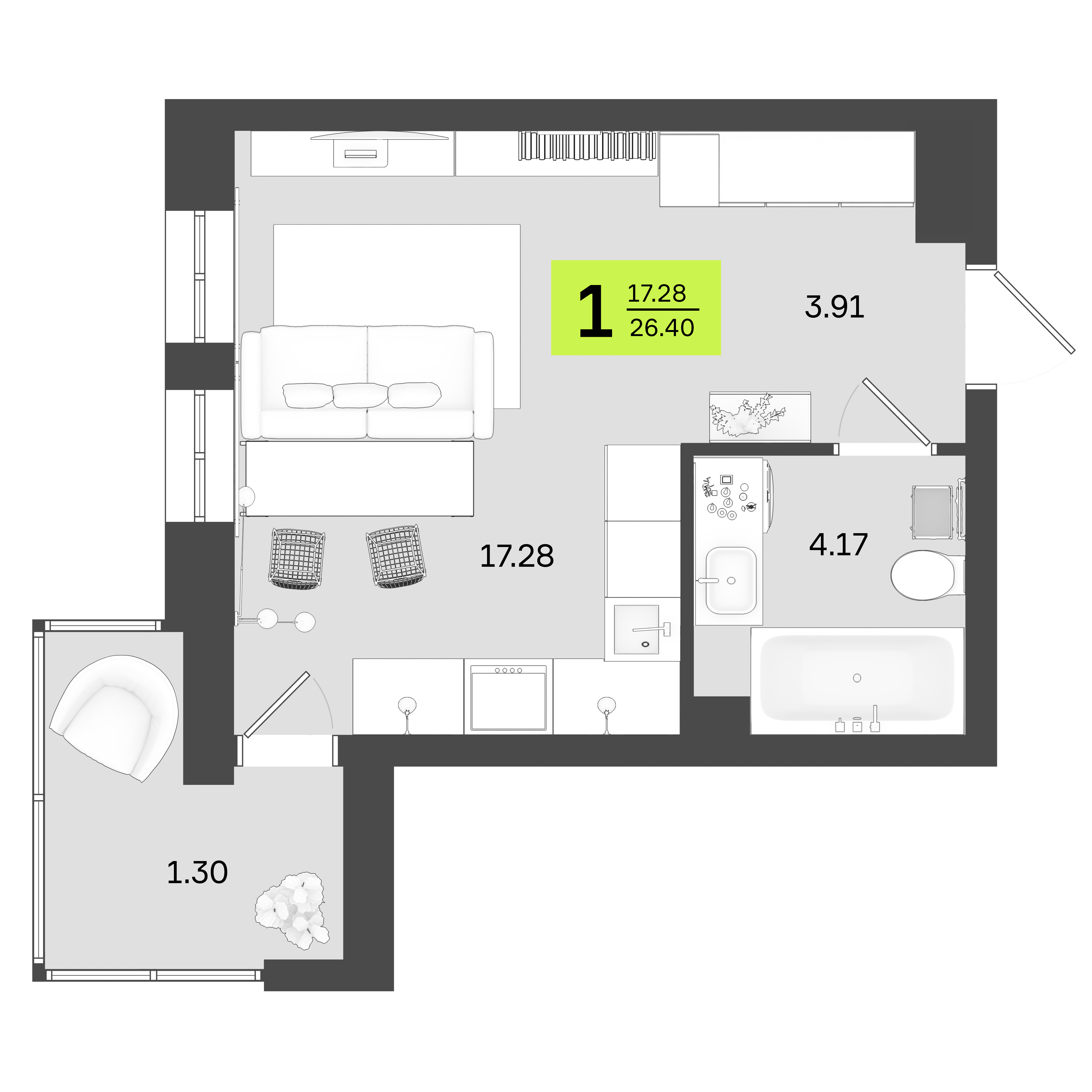 Купить Однушку В Уфе До 2000000